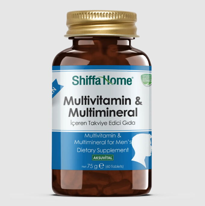 Shiffa Home Multivitamin Ve Multimineral - 60 Tablet ( Erkek )