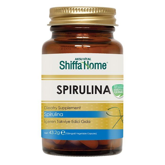 Shiffa Home Spirulina Yosun Kapsül