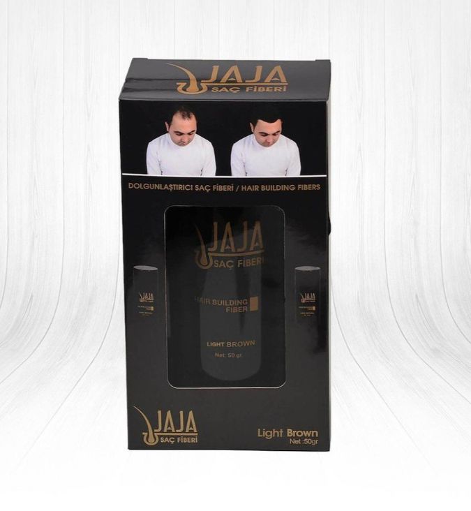 Jaja Saç Gürleştirici Toz Açık Kahve 50 gr
