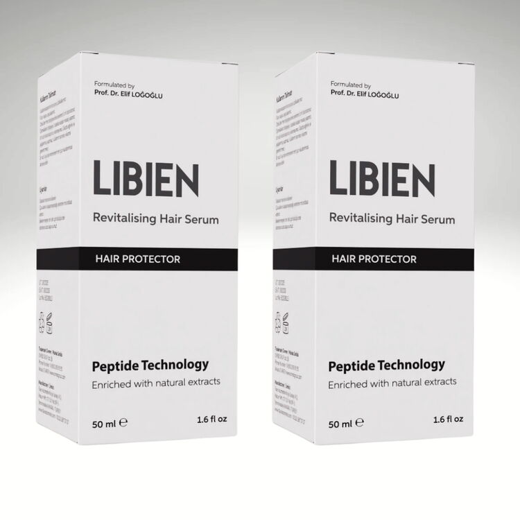 LIBIEN Saç Serumu 50 ml - Erkek ve Kadınlar İçin Güçlü Formül 2 KUTU