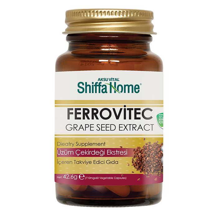 Shiffa Home Ferrovitec Üzüm Çekirdeği Kap.