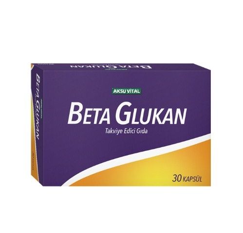 Aksu Vital Beta Glukan 30 Kapsül