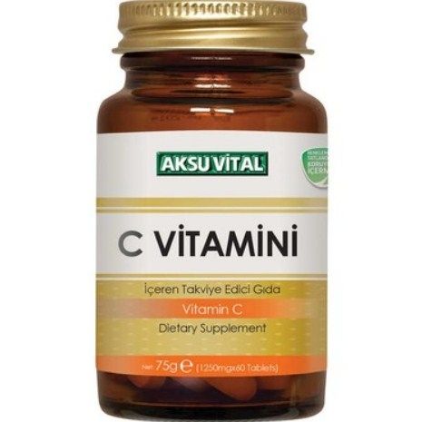 Aksu Vital C Vitamini 1250 mg 60 Tablet
