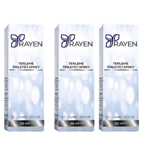 Rayen Terleme Önleyici Sprey 50ml x 3 Adet