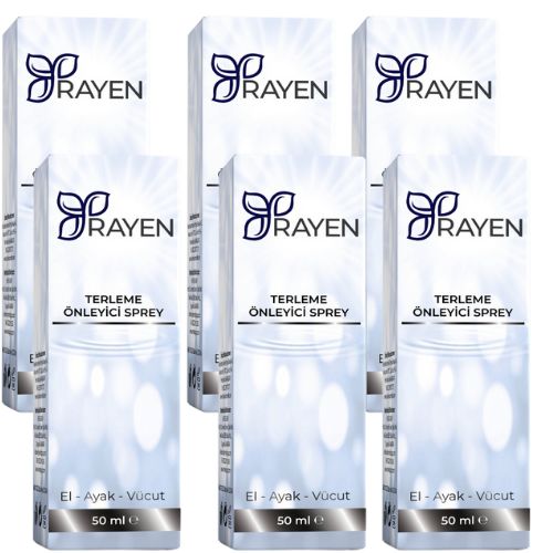 Rayen Terleme Önleyici Sprey 50ml x 6 Adet