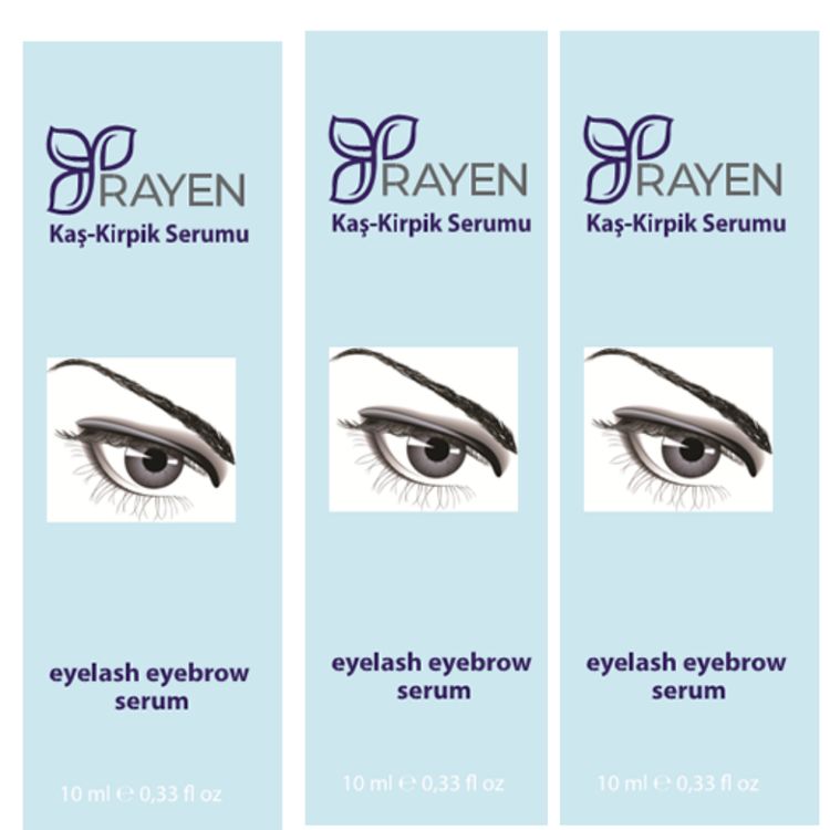 Rayen Kaş Kirpik Serumu 10ml X 3 Adet