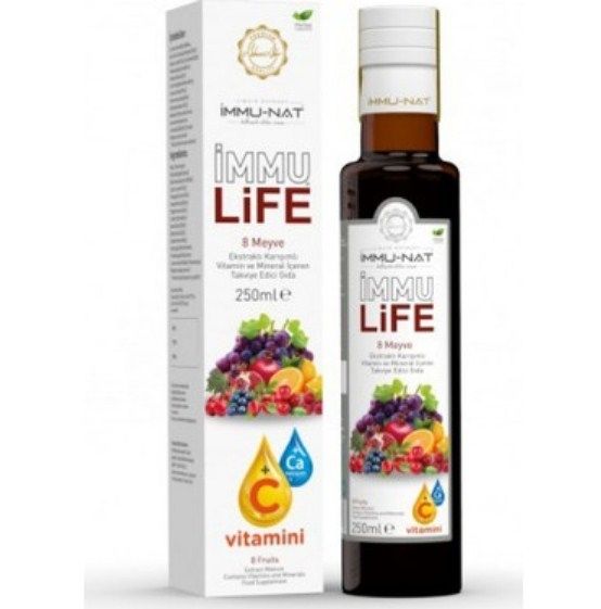 İmmunat İmmu Life 8 Meyve Karışımlı Ekstrakt 250 ml