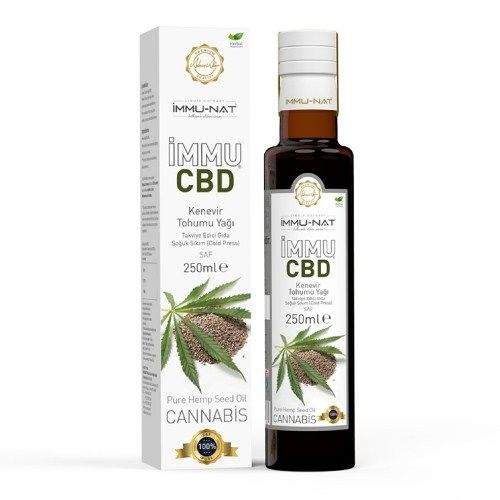 İmmunat  CBD Kenevir Tohumu Yağı 250 ml