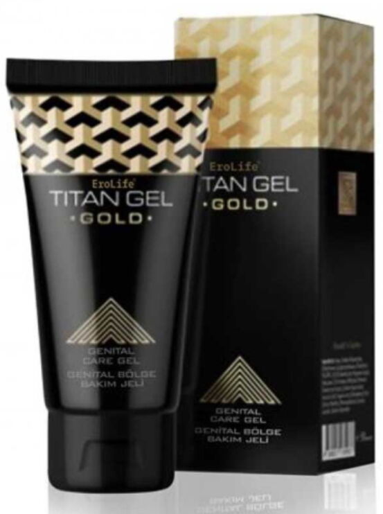 Titan Gold Gel Bakım Kremi 50ML