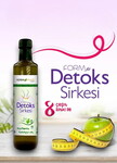 Herbal Palace Detox Sirkesi Yeşil Elma Aromalı Formfit 500 ML