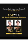 StopWhite Anında Saç Siyahlaştırıcı Şampuan Seti 400 ML X 3 SET